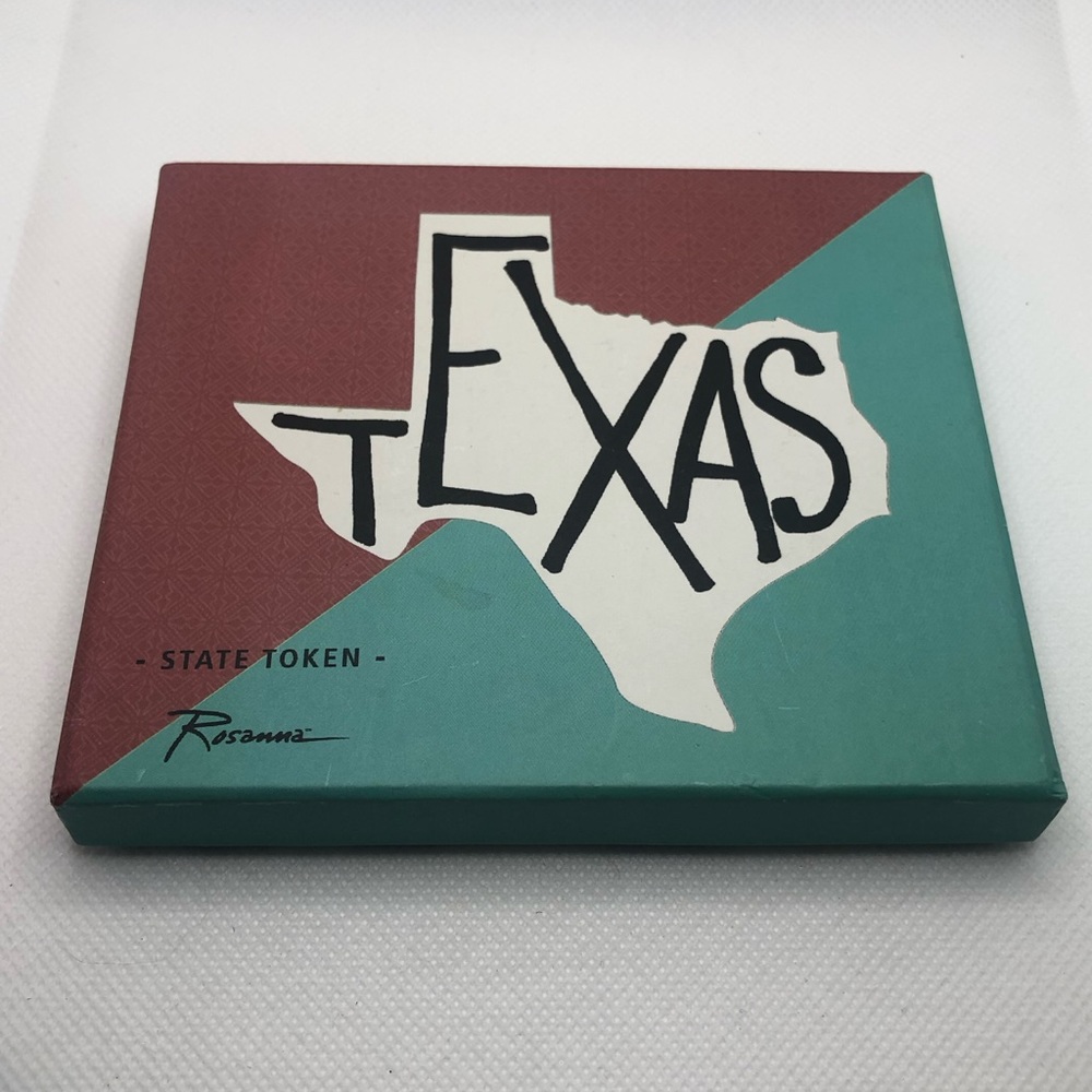 Rosanna Inc. TEXAS Porcelain State Token